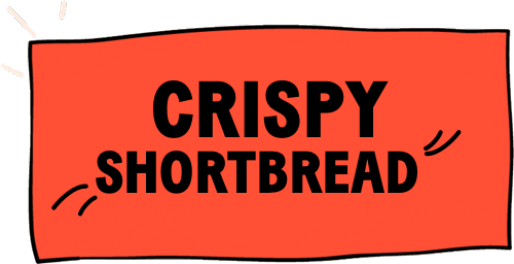 Crispy shortbread