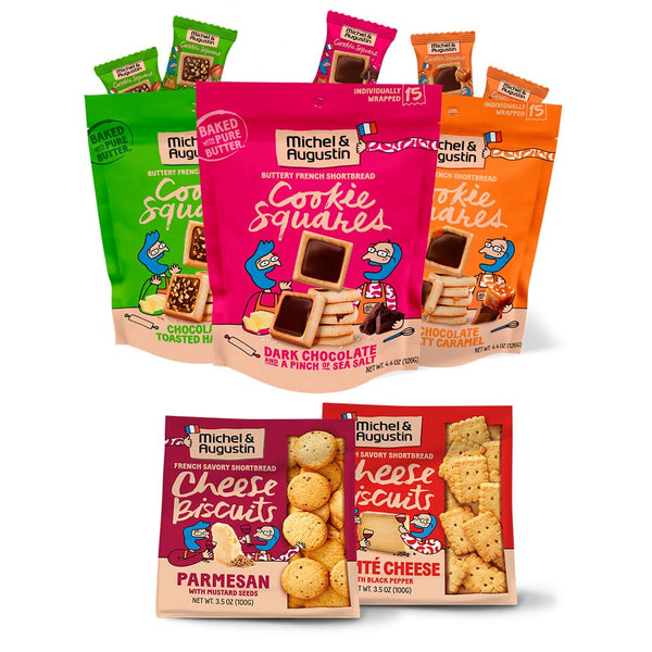 Sweet and Savory Snacks | Real Butter | Michel & Augustin