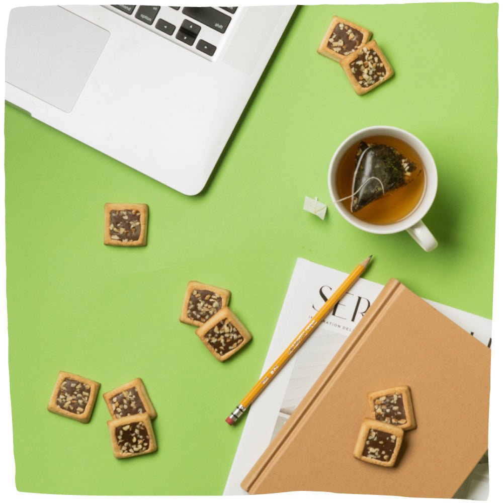 4 Cookie Squares - Chocolate and Toasted Hazelnuts (18 pack) micheletaugustin 